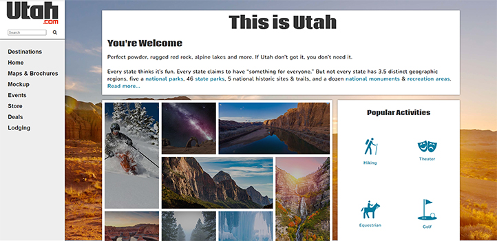 Utah Homepage